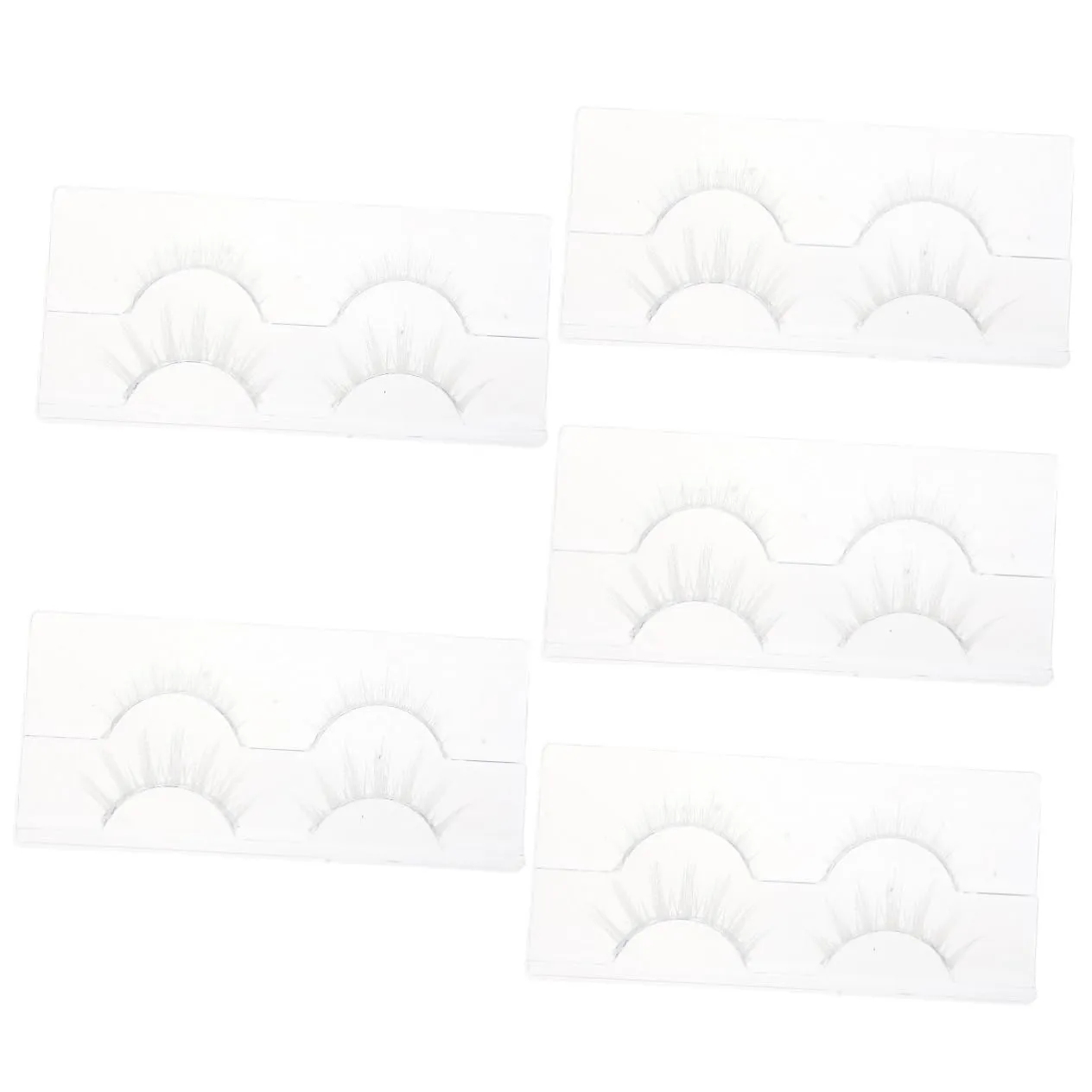 10pairs Faux Eyelashes for Women Handmade False Lashes Lightweight and for Any Occasion Easy to Apply and Reusable