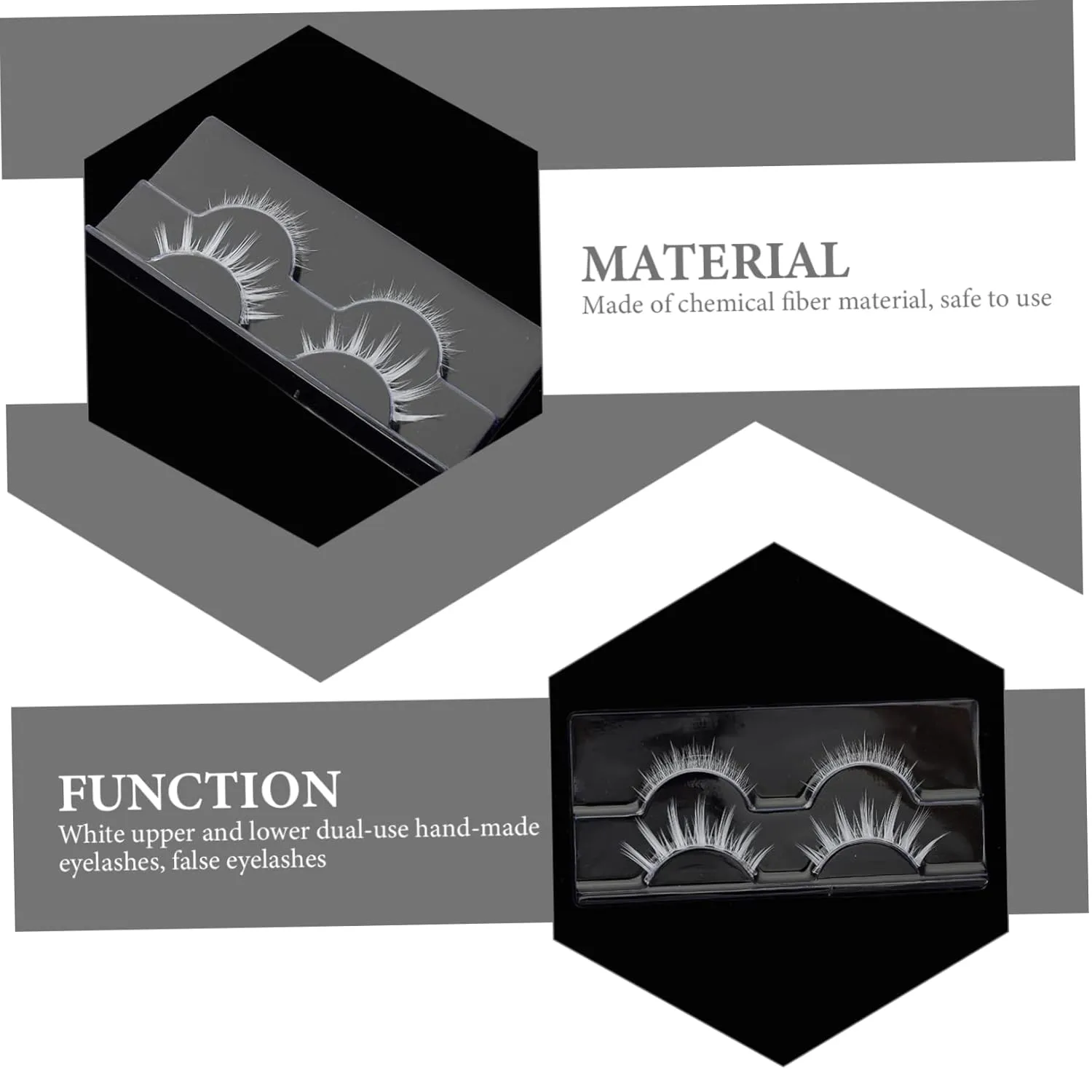 10pairs Faux Eyelashes for Women Handmade False Lashes Lightweight and for Any Occasion Easy to Apply and Reusable