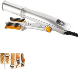 2 in 1 Straight Curling Iron, Hair Waver, Styling Tools & Appliance, Hot Tools Curling Iron, Hair Curling Iron, Temperature Adjustable, Fast Heating