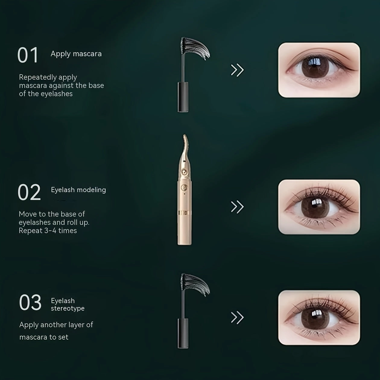 2-in-1 Eyebrow Trimmer & Eyelash Curler