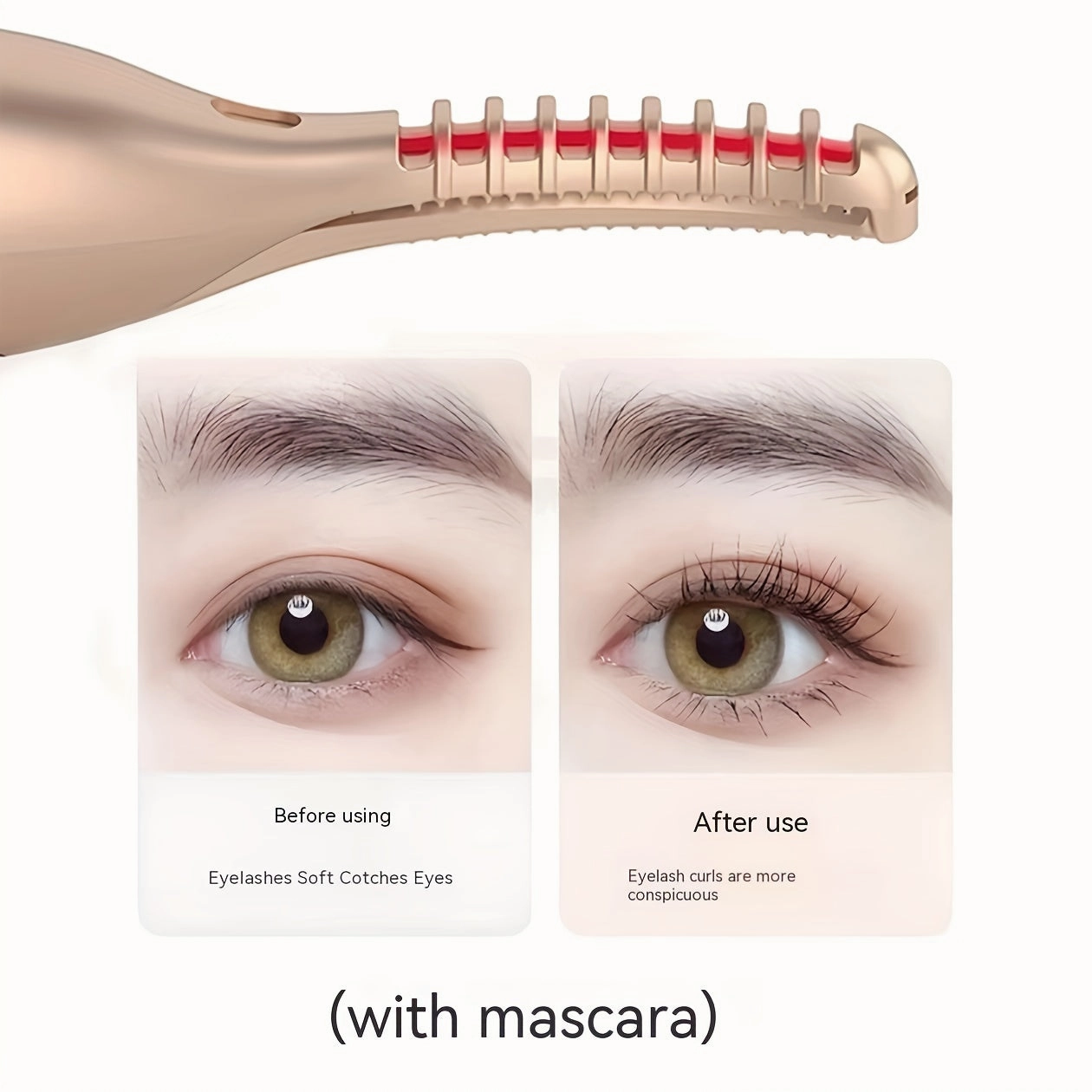 2-in-1 Eyebrow Trimmer & Eyelash Curler