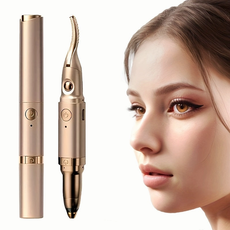 2-in-1 Eyebrow Trimmer & Eyelash Curler
