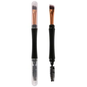 2pcs Spiral Rod Mascara Brush Double Ended Makeup Brush Spooly for Eyelashes Angle Makeup Angled Eyebrow Brush Mascara Wand Makeup Tool Eyelash Combs Eyes