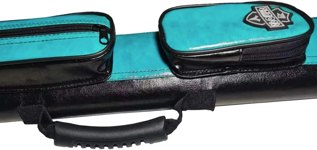 2x2 Hard cue case Oval Pool Cue Billiard Stick Carrying Case