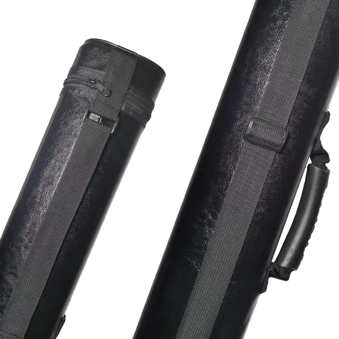 2x2 Hard cue case Oval Pool Cue Billiard Stick Carrying Case