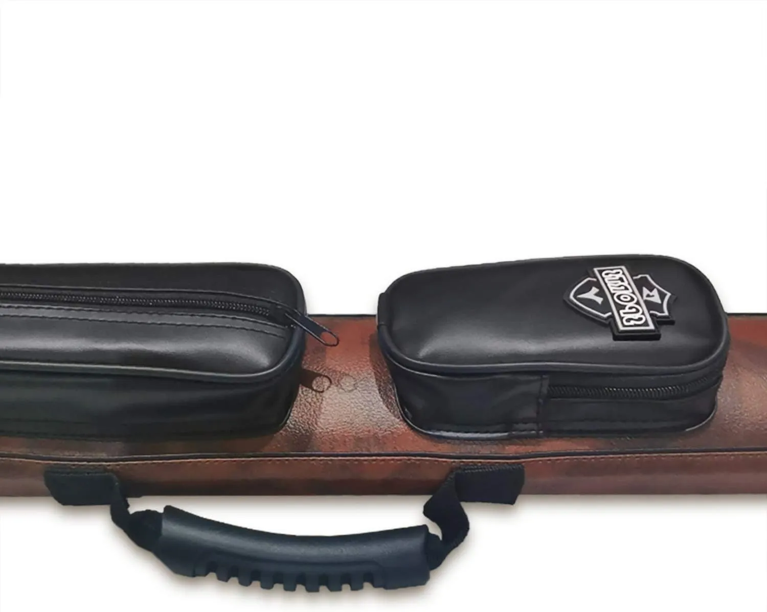 2x2 Hard cue case Oval Pool Cue Billiard Stick Carrying Case