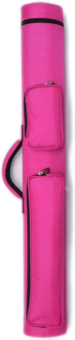 2x2 Hard Oval Pool Cue Billiard Stick Carrying Case (Several Colors Available)