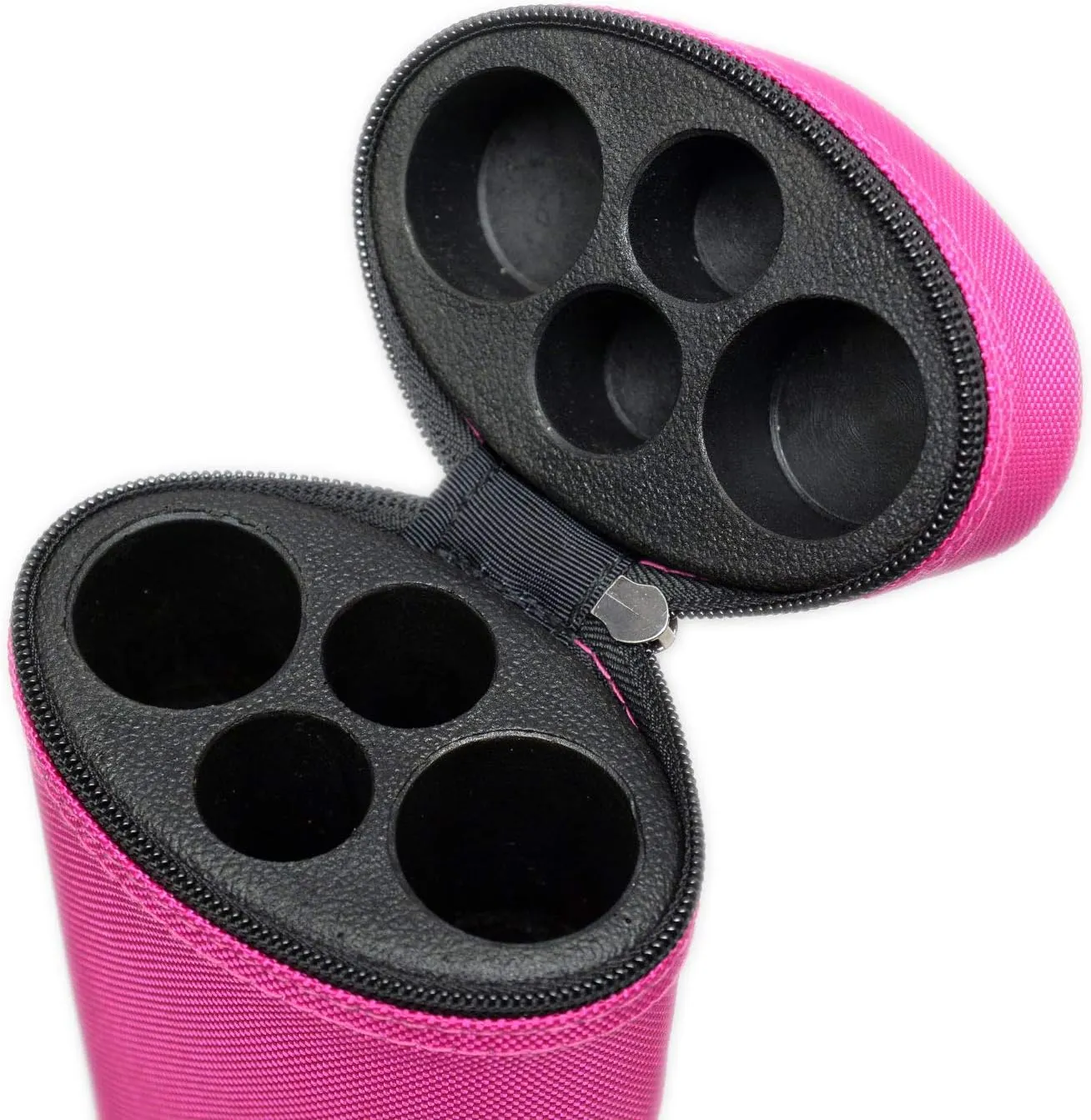 2x2 Hard Oval Pool Cue Billiard Stick Carrying Case (Several Colors Available)