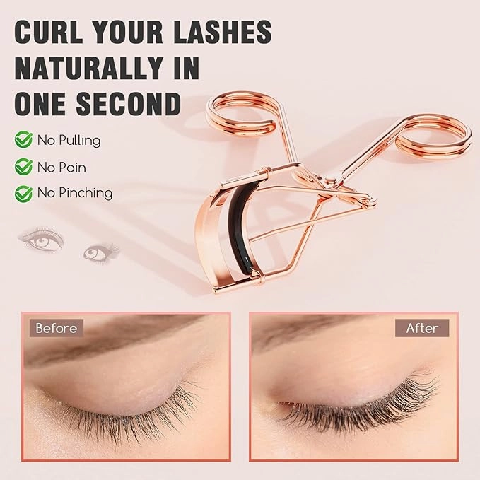 3290 Virtue Eyelash Curler Delicate Eyelashes Curling Makeup Tool 1 Piece