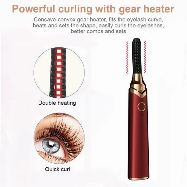 3 Gear Adjustment Electric Heated Eyelash Curler