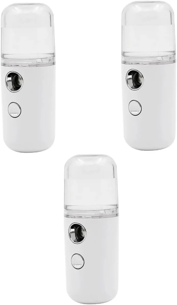 3pcs Mini Portable Skin Nano Mist Sprayer for Hydration Travel-Friendly Facial Humidifier for Comfort and Daily Skincare Routine
