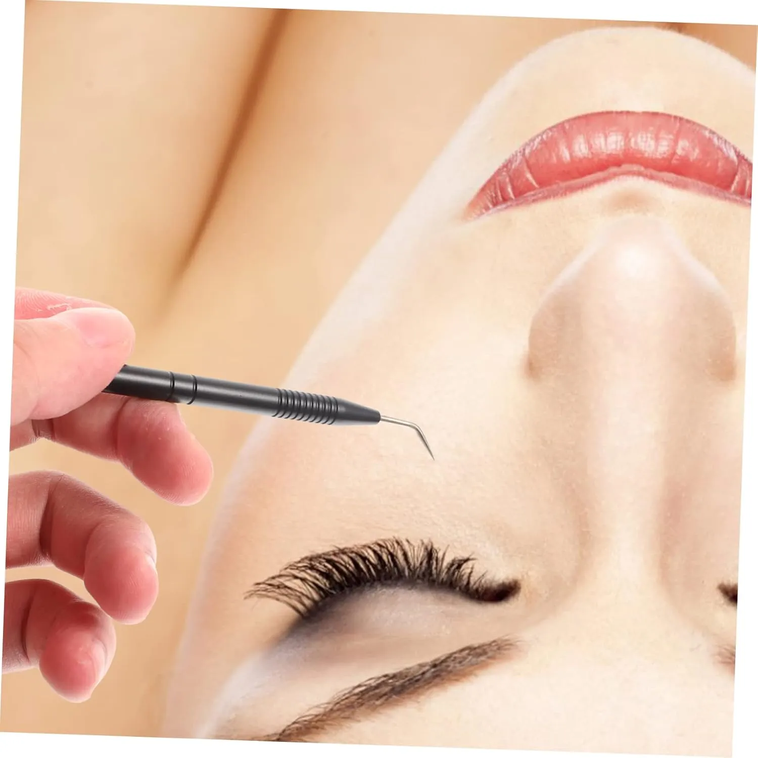 4pcs Eyelash Grafted Stick Tool Eyelash Lifting for Grafting Perming Comfortable Grip Precision Lifting Tool for Natural Lash Separation for