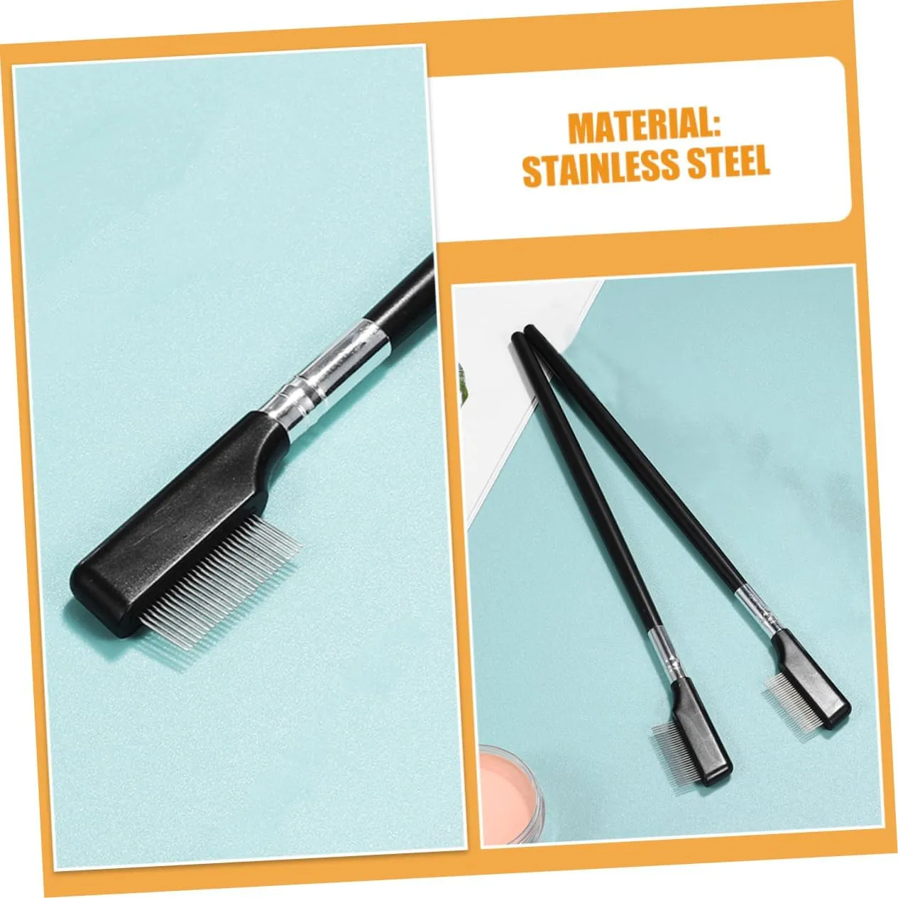 5sets Eyelash Brush Comb Set Lash Separator Tool Precision Lash Applicator for Makeup Eyelash Care Beauty Tool 2pcs*5