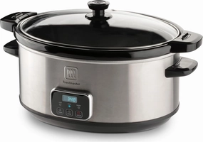 7 Quart Digital Slow Cooker with Locking Lid