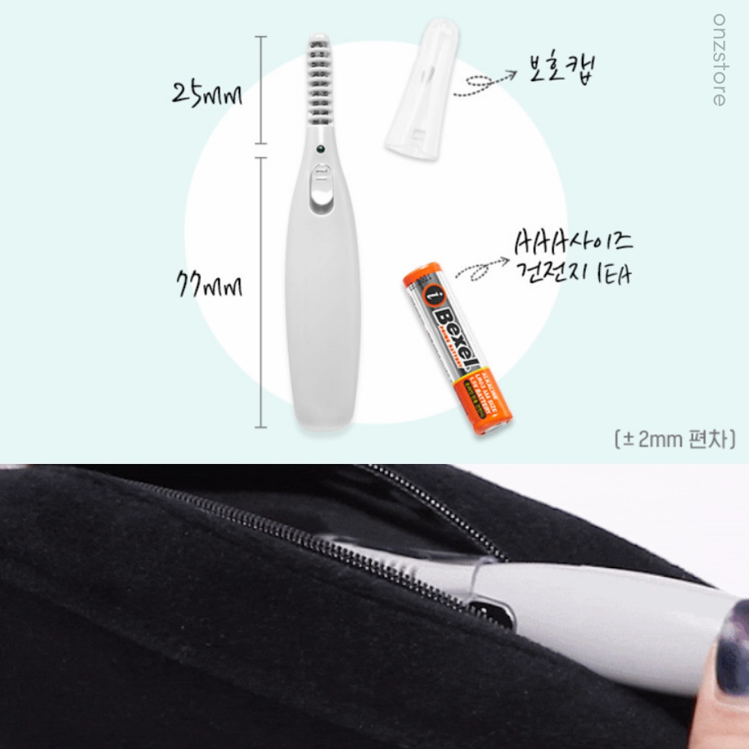 ★Fillimilli★ Mini Heater Eyelash Curler