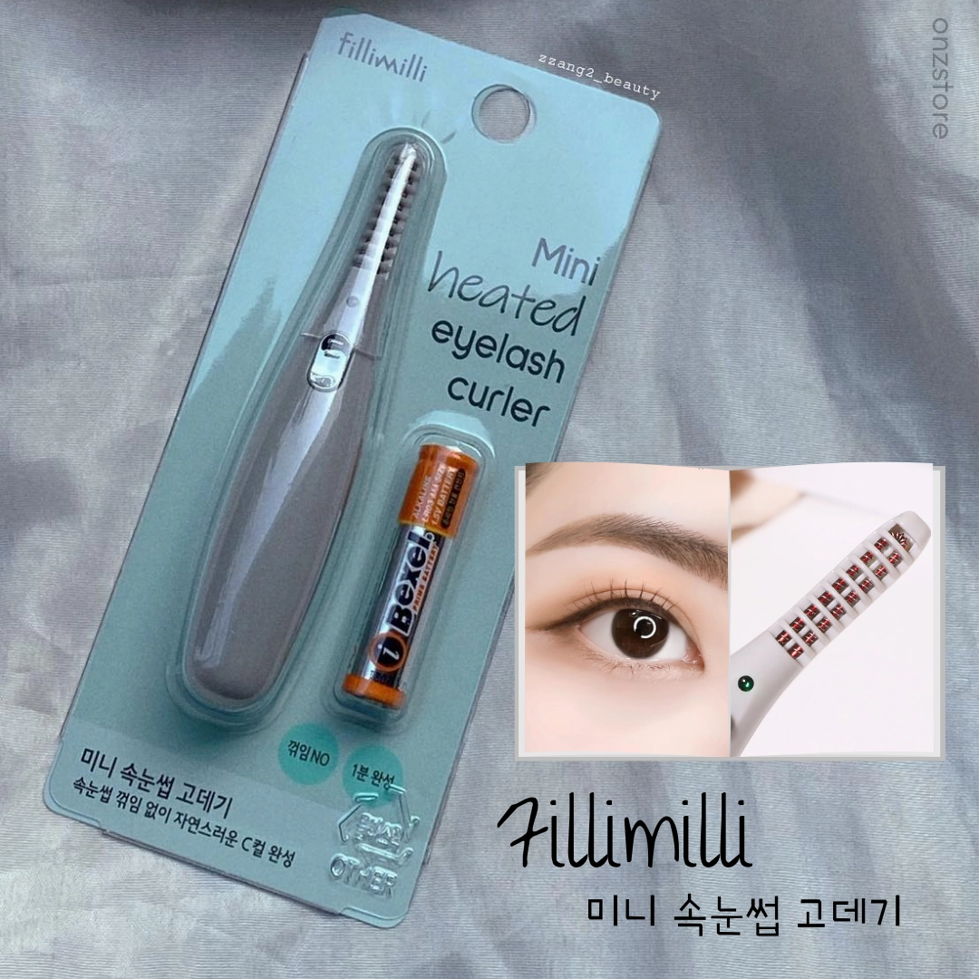 ★Fillimilli★ Mini Heater Eyelash Curler