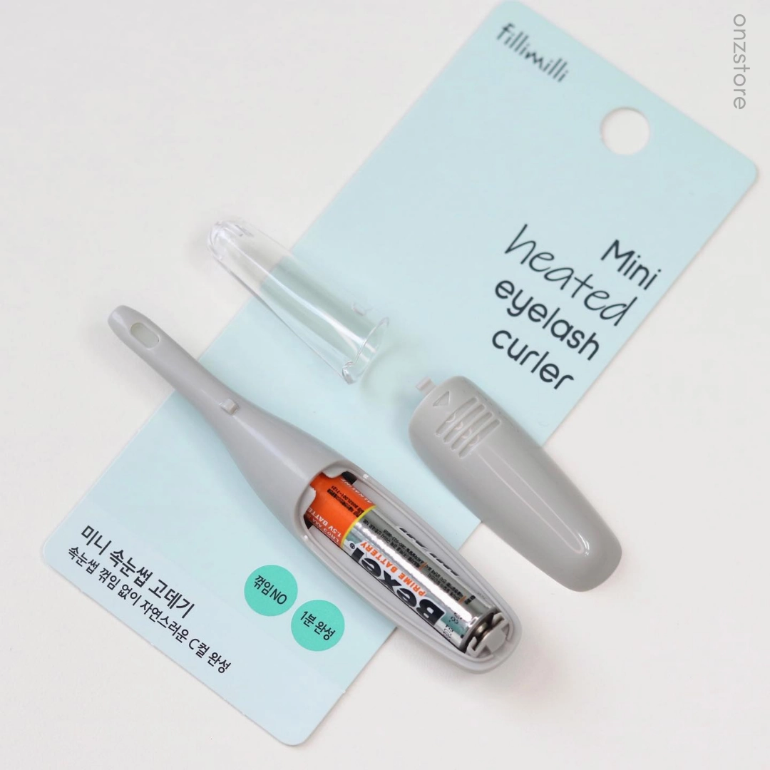 ★Fillimilli★ Mini Heater Eyelash Curler