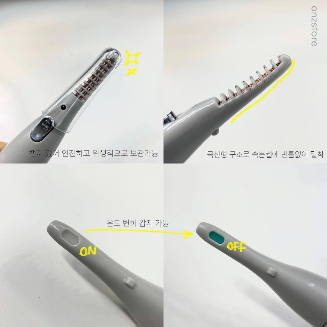 ★Fillimilli★ Mini Heater Eyelash Curler