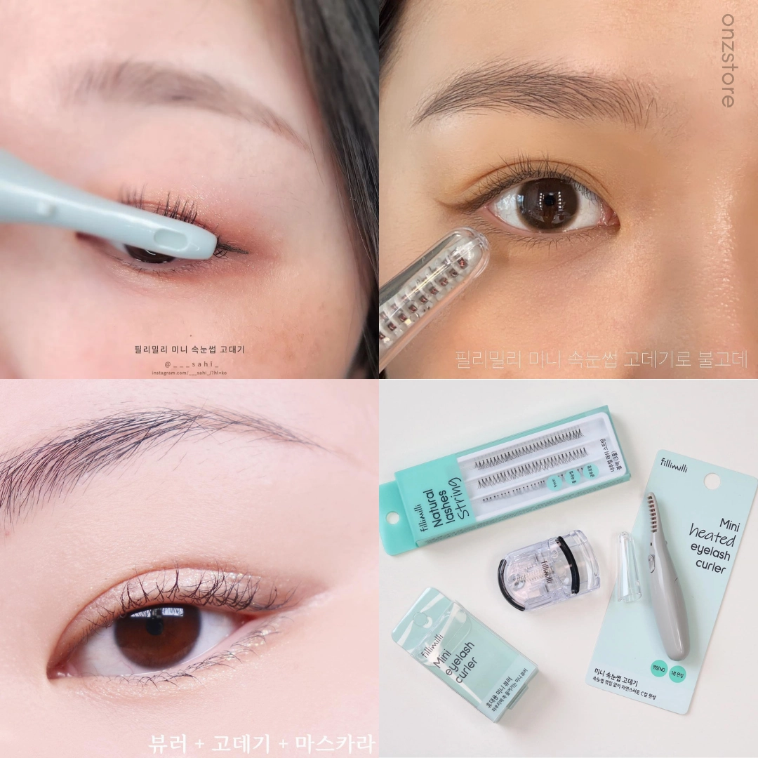 ★Fillimilli★ Mini Heater Eyelash Curler
