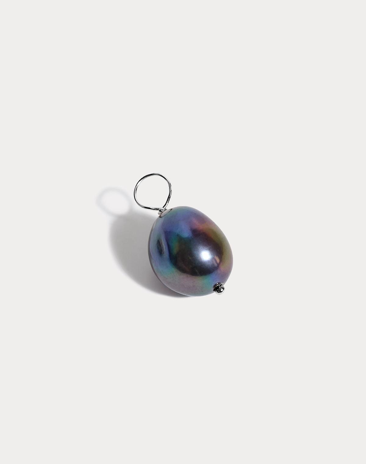 Ada Large Earring Charm in Silver