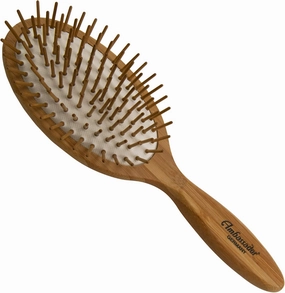 Ambassador Hairbrush, Ashwood Large Oval, Wood Pins