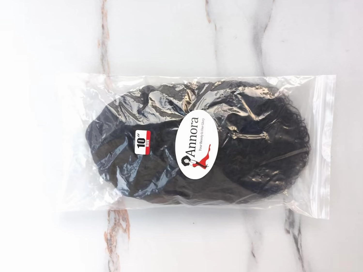 Annora Headband Wigs Curly Wave Human Hair Wear and Go Glueless Wigs for Black Women 100% Human Hair Wigs Short Headband Wig 150% Density Natural Color Bob Wig 10 Inch