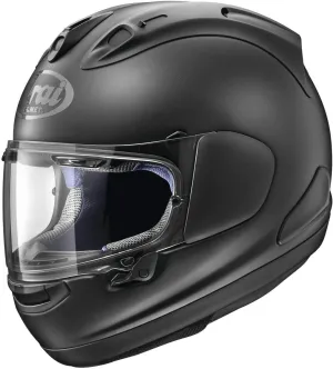 Arai Corsair-X Solid Adult Street Motorcycle Helmet - Black Frost/Small