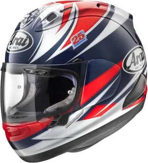 Arai Helmets Corsair-X Vinales-5 Helmet (Small, Black/Blue)