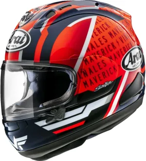 Arai Helmets Corsair-X Vinales-6 Helmet (X-Small, Red)