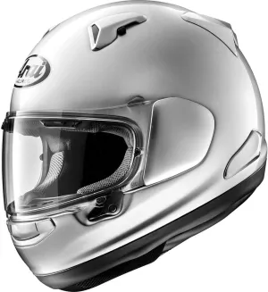 Arai Quantum-X Solid Adult Street Motorcycle Helmet - Aluminum Silver/X-Large