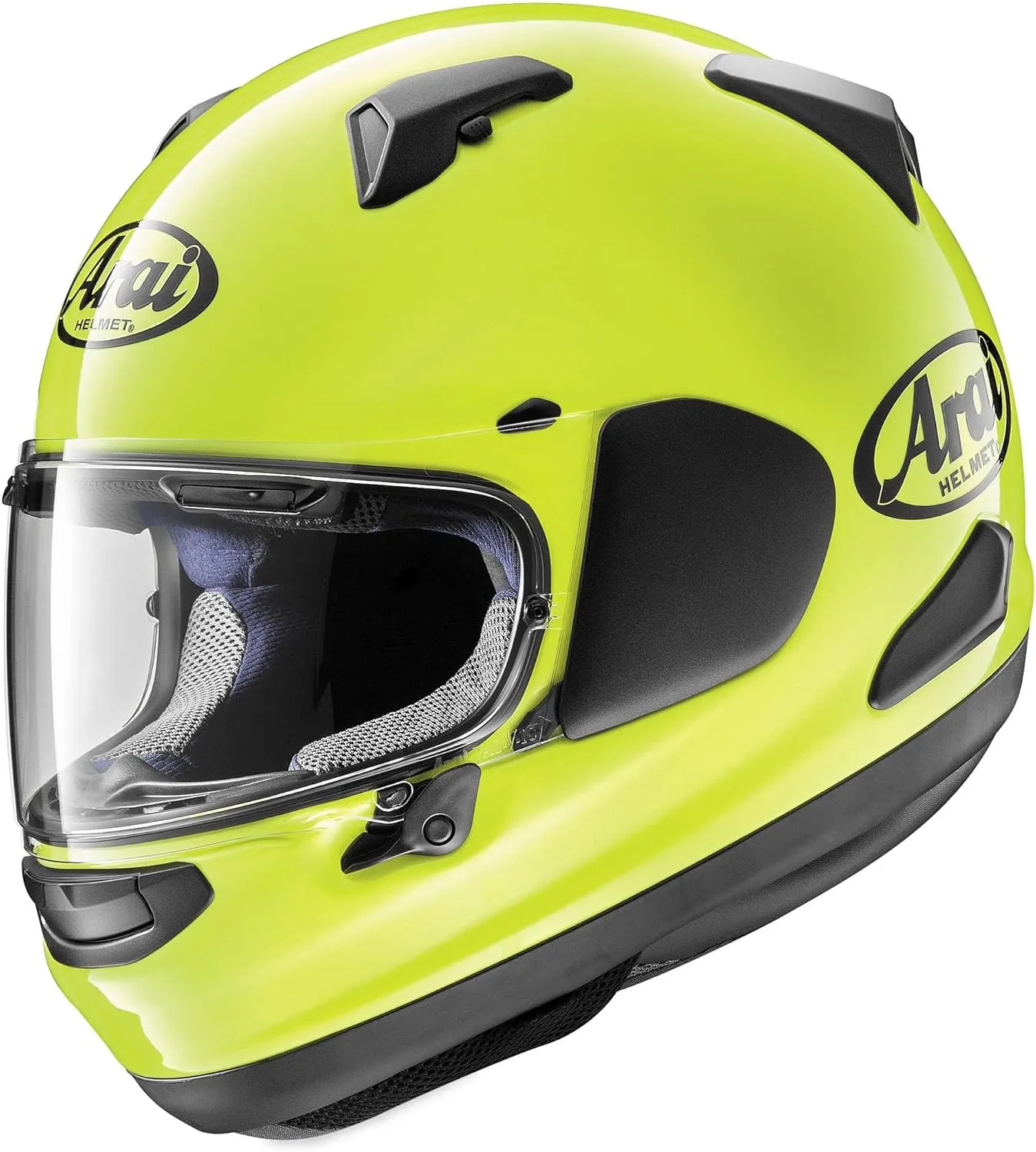 Arai Signet-X Solid '20 Adult Street Motorcycle Helmet - Fluorescent Yellow/X-Large