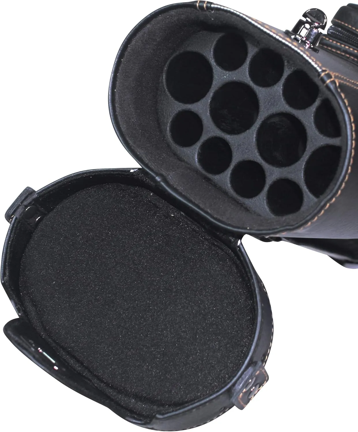 ASKA Hard 4x8 Pool Cue Case, Holds Up to 4 Butts and 8 Shafts, Choice of Styles