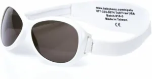 Baby Banz Retro Oval Baby Sunglasses - 0-24 Months – 100% UV Eye Protection