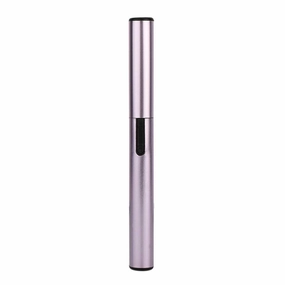 barenx Mini Aluminum Alloy Electric Eyelash Curler Battery Powered Brush With Comb