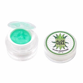 barenx Professional Eyelash Extension Glue Remover 5G Fast Dissolution for False Eyelash Extension Makeup Tools,easy to carry and use - Aloe Green