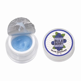 barenx Professional Eyelash Extension Glue Remover 5G Fast Dissolution for False Eyelash Extension Makeup Tools,easy to carry and use - Blueberry Blue