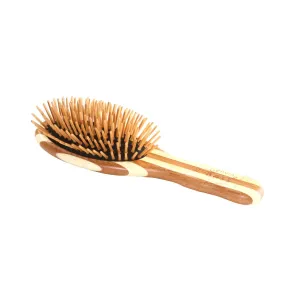Bass Brushes Small Oval Bamboo Brush, 1 EA