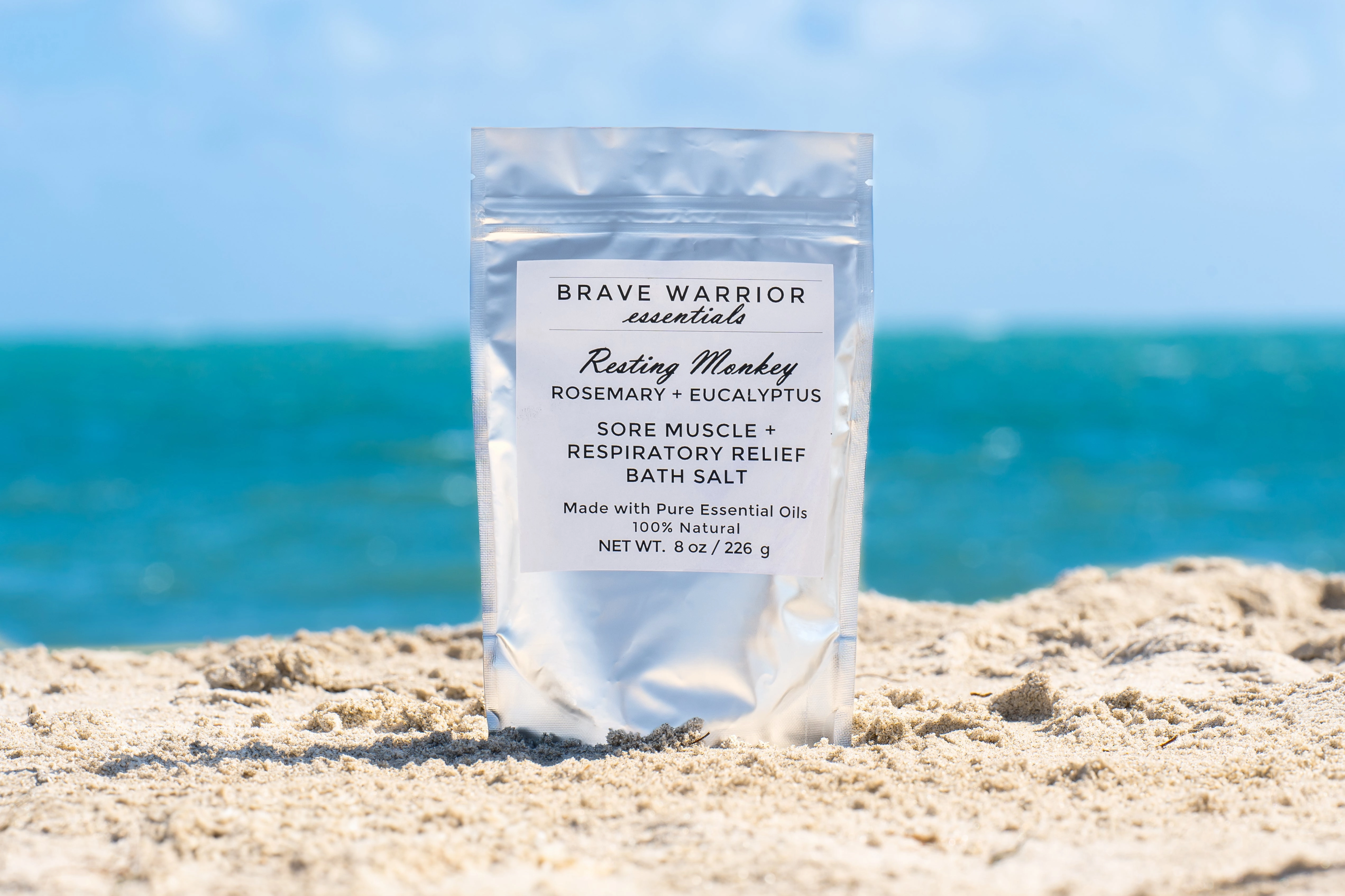 Bath Salt For Sore Muscles set of 3 - 24 oz