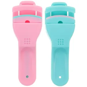 Beaupretty 2pcs Eyelash Curler Plastic Lash Curler Eyelashes Curling Refill Rubber Pad Clip Eyelash Makeup Tool for Women Girls