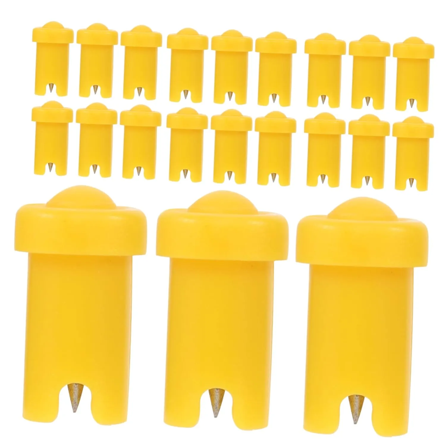 Beaupretty 500pcs Eyelash Glue Bottle Nozzle Needles -blocking Applicator for Eyelash Extensions Fine Tip Design for Precision for Professional Salon Use Home Application