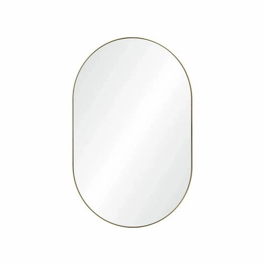 Beckah Oval Mirror | Gold