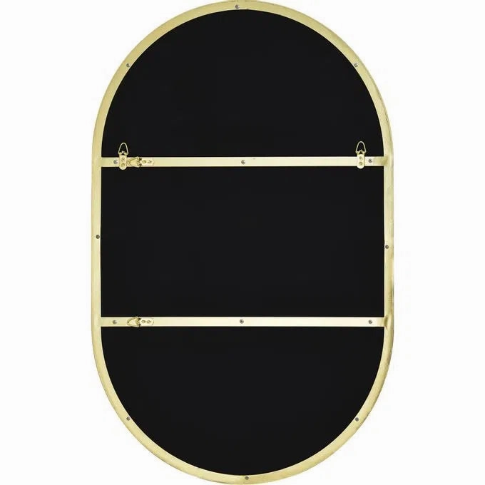 Beckah Oval Mirror | Gold