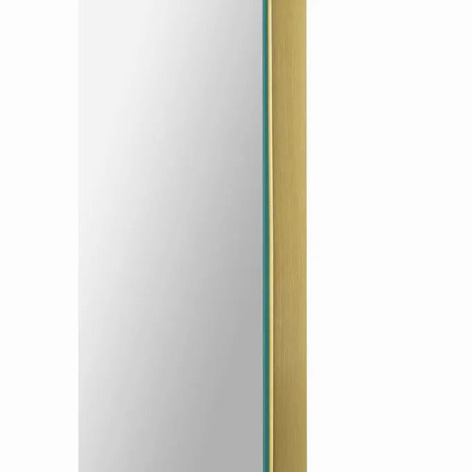 Beckah Oval Mirror | Gold