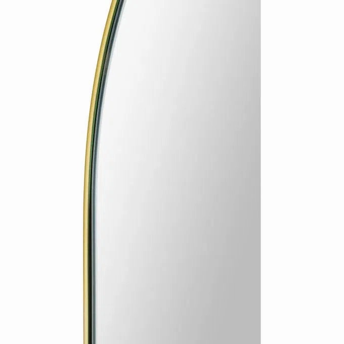 Beckah Oval Mirror | Gold