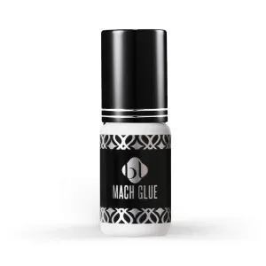 BL Lashes Mach Extra Strong Eyelash Extension Glue | 1 sec Fast Drying| Great Retention of Upto 7 Weeks | Long Lasting Black Adhesive | Professional's Choice for Eyelash Extension Supplies (5g)