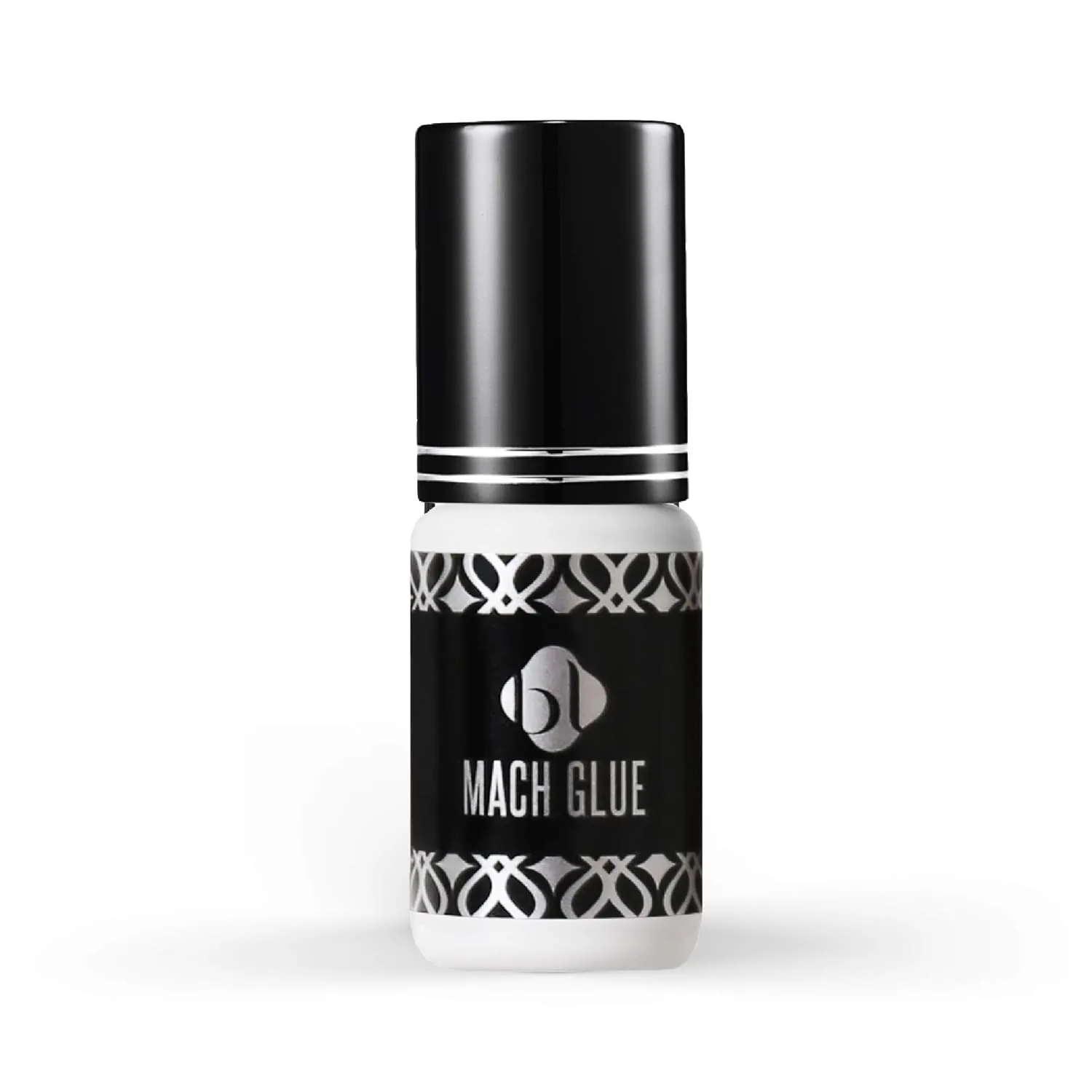 BL Lashes Mach Extra Strong Eyelash Extension Glue | 1 sec Fast Drying| Great Retention of Upto 7 Weeks | Long Lasting Black Adhesive | Professional's Choice for Eyelash Extension Supplies (5g)
