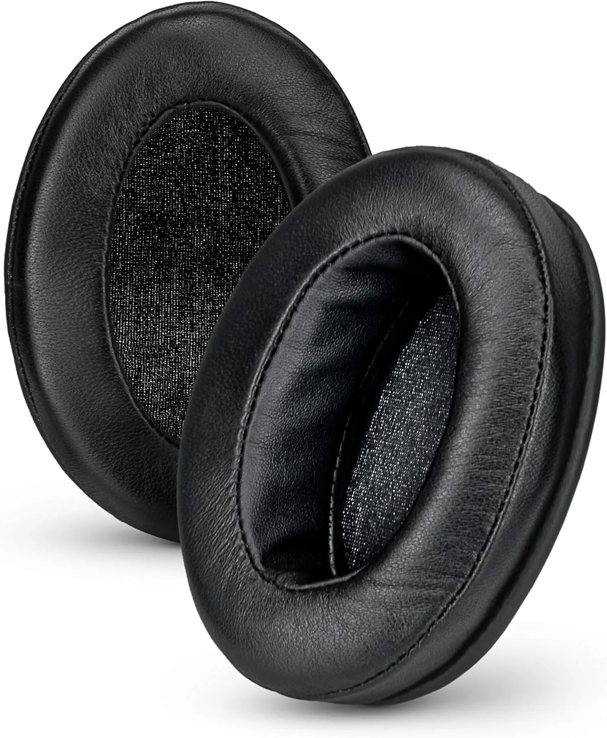 Brainwavz Sheepskin Leather Angled Memory Foam Earpad - Suitable for Large Over The Ear Headphones - AKG, HifiMan, ATH, Philips, Fostex