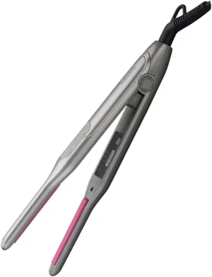 CANIGHT Cordless Mini Hair Straightener and Curler Titanium Plates Travel Hair Styling Tool 3 Heat Settings Us Plug