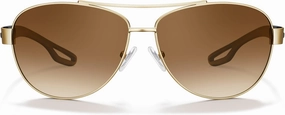 CARFIA Lightweight Retro Pilot Sunglasses for Women Polarized UV Protection, Trendy Outdoor Driving Lady Sunnies Metal Frame