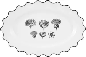 Christian Lacroix 21133522 Herbariae Small Oval Platter 13"
